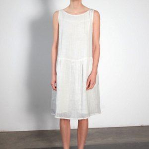 Ursa Minor Degas Dress - White - Small - Linen